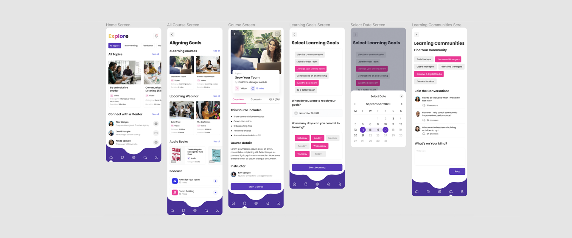 learning design first-time manager app case study