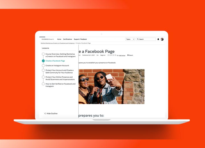 Facebook Elevate Creator Program