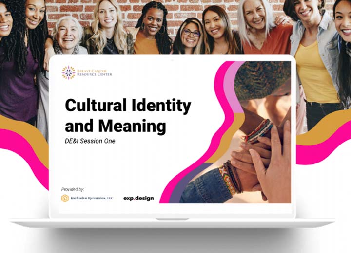 Diversity, Equity, Inclusion workshop cultural identity and maeaning session one